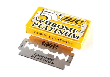 Skutimosi peiliukai BIC Chrome Platinum, 5 vnt