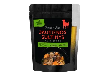 Skystas jautienos sultinys HEAT & EAT, 350 ml