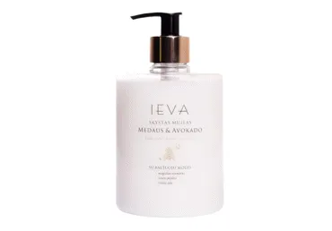 Skystas muilas IEVA medaus ir avokado 0,5 L