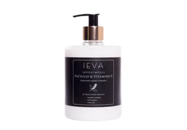 Skystas muilas IEVA pačiulio ir vitamino E 0,5 L