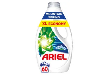 Skystas skalbiklis ARIEL Mountain Spring, 60 skalb., 2,7 l