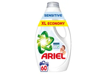 Skystas skalbiklis ARIEL Sensitive, 60 skalb., 2,7 l