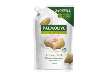 Skystasis muilas PALMOLIVE ALMOND, papildymas, 500 ml