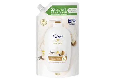 Skystojo muilo papildymas DOVE SHEA BUTTER, 500 ml