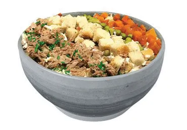 Sluoksniuotos lašišų ir tunų salotos, 1 kg