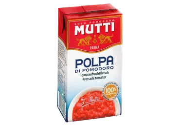 Smulkiai pjaustyti pomidorai MUTTI, 500 g