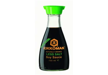 Sojas mērce KIKKOMAN (mazāk sāls) 150ml DISP