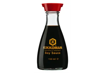 Sojų padažas KIKKOMAN (su dalytuvu), 150 ml