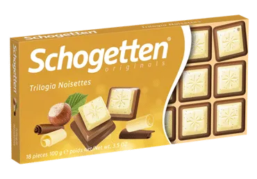 Šokoladas SCHOGETTEN TRILOGIA, 100 g