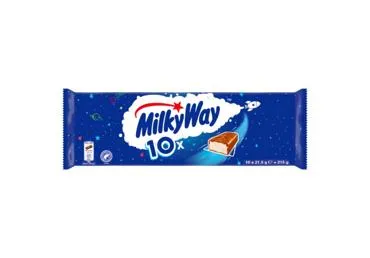 Šokoladiniai batonėliai MILKY WAY, 10 vnt., 215 g