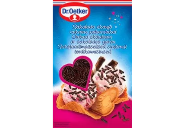 Šokoladiniai pabarstukai DR. OETKER, 80 g