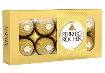 Šokoladiniai saldainiai FERRERO ROCHER, 100 g