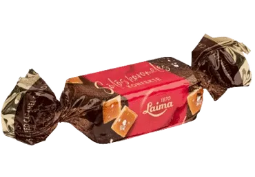 Šokoladiniai saldainiai LAIMA su sūria karamele, 1 kg
