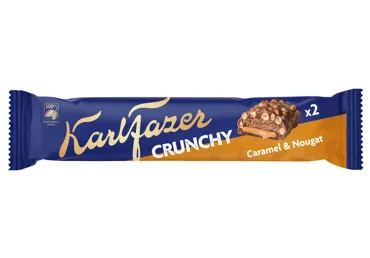 Šokoladinis batonėlis KARL FAZER CRUNCHY, 55 g