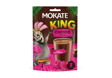 Šokoladinis gėrimas MOKATE LION, aviečių skonio, 27 g