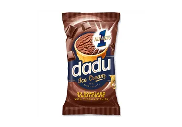 Šokoladinis plombyras DADU su šokolado gabaliukais, 65 g