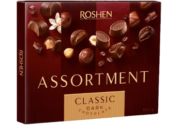 Šokoladinių saldainių rinkinys ROSHEN ASSORTMENT CLASSIC, 154 g