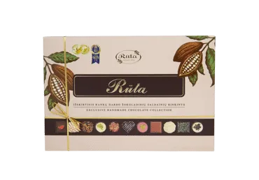 Šokoladinių saldainių rinkinys RŪTA, 450 g