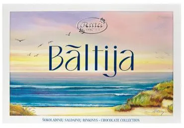 Šokoladinių saldainių rinkinys RŪTA BALTIJA, 140 g