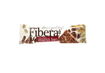 Šokolado skonio batonėlis FIBERA, 20 g