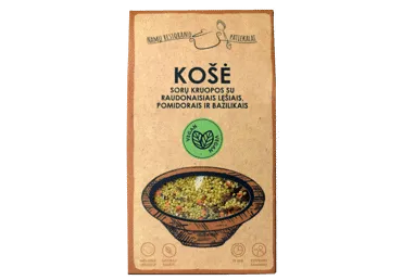 Sorų kruopų košė NAMŲ RESTORANO PATIEKALAI su lęš.ir bazil., 250 g