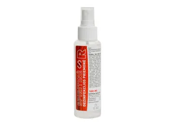 Spiritinė dezinfekcinė priemonė su purkštuku 100 ML