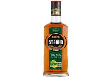 Spiritinis gėrimas DIDIKŲ STARKA LIEPŲ ŽIEDŲ SU MEDUMI 43%, 500 ml