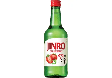 Spiritinis gėrimas JINRO Strawberry Soju 13%, 350 ml