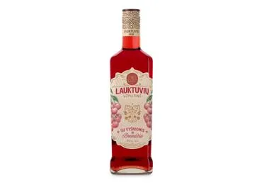 Spiritinis gėrimas su vyšniomis ir brendžiu LAUKTUVIŲ UŽPILTINĖ, 20%, 0,5l