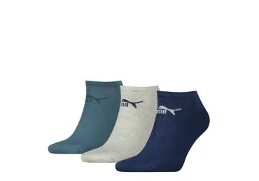 Sportinės kojinės, 3 poros, PUMA, dydis: 39- 42, spalva: tamsiai mėlyna
