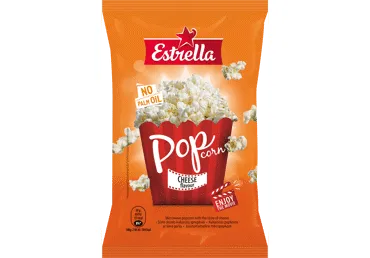 Spraginamieji kukurūzai ESTRELLA, sūrio skonio, 90 g