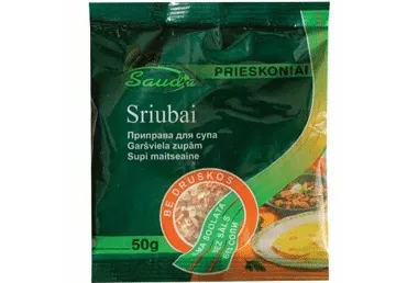 Sriubos prieskoniai SAUDA, be druskos, 50 g