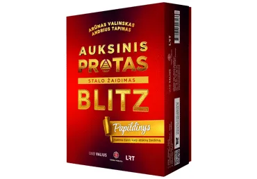 Stalo žaid. AUKSINIS PROTAS PAPILD.