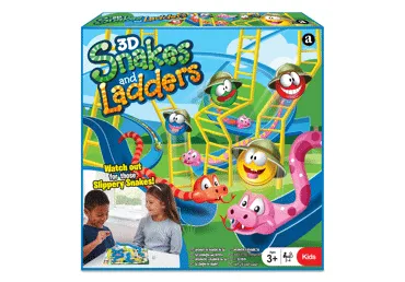 Stalo žaidimas SNAKES AND LADDERS, 1 vnt.