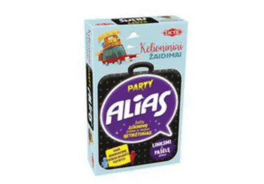 Stalo žaidimas TACTIC ALIAS PARTY, kelioninis, 1 vnt.