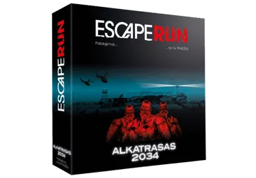 Stalo žaidimas TACTIC ESCAPE RUN ALCATRAZ, 1 vnt.