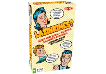 Stalo žaidimas TACTIC LAŽINKIMĖS, kelioninis, 1 vnt.