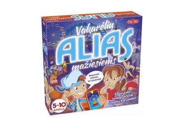Stalo žaidimas ALIAS MAŽIESIEMS VAKARĖLIO VERSIJA, 1 vnt.