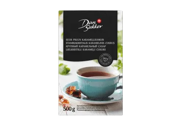 Stambiakristalis karamelinis cukrus DAN SUKKER, 500 g