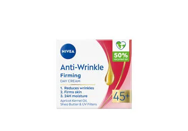 Stangrinamasis dieninis veido kremas NIVEA 45+ nuo raukšlių, 50 ml