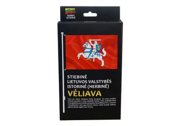Stiebinė Lietuvos istorinė vėliava, spausta.