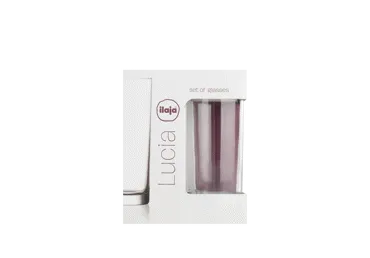Stiklinė ILAJA Lucia 360ml, 4 vnt