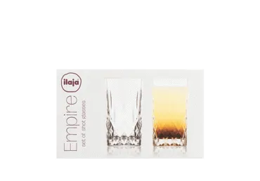 Stikliukai ILAJA Empire 100ml, 6vnt
