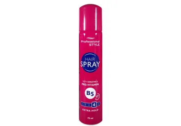 Stiprios fiksacijos plaukų lakas PROFESSIONAL, 75 ml