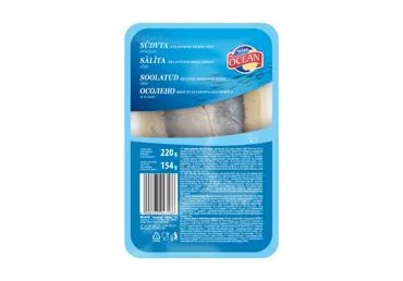 Sūdyta silkės filė aliejuje WIDE OCEAN, 220 g