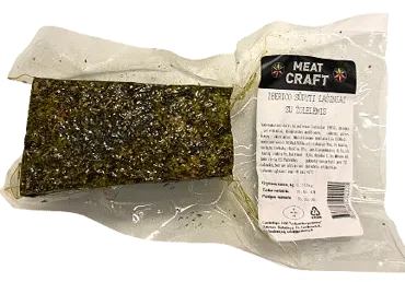 Sūdyti iberiški lašiniai GUDIENOS MĖSA su žolelėmis, a. r., 1 kg