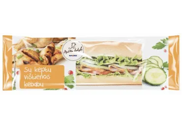 Sumuštinis SUBMARINAS su keptu vištienos kebabu, 215 g