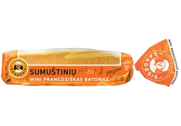 SUMUŠTINIŲ mažas prancūziškas batonas, 220 g
