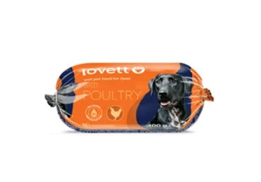 Šunų ėdalas LOVETT su paukštiena (dešra), 400 g