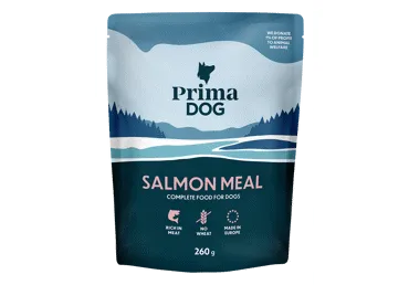 Šunų ėdalas PRIMAGOD su lašišomis, 260 g, 260 g